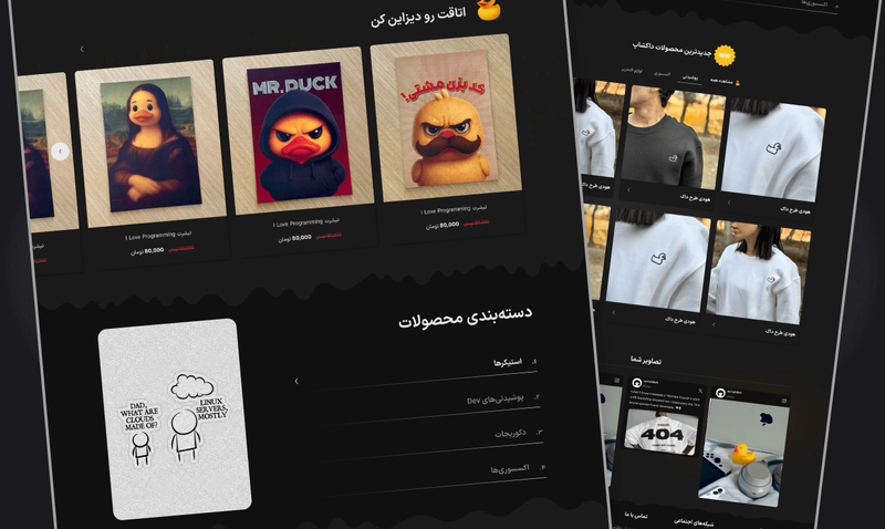 Duckshop Case Study: Categories Redesign